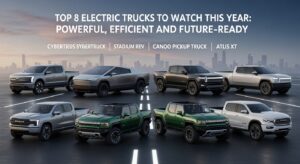 Top 8 electric trucks of this year showcasing powerful design, long-range batteries, and advanced electric performance
