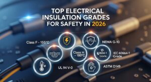Top electrical insulation grades ensuring safety and high performance in modern electrical systems in 2026