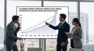 Electric vehicle charging station expansion supporting EV market growth by 2030