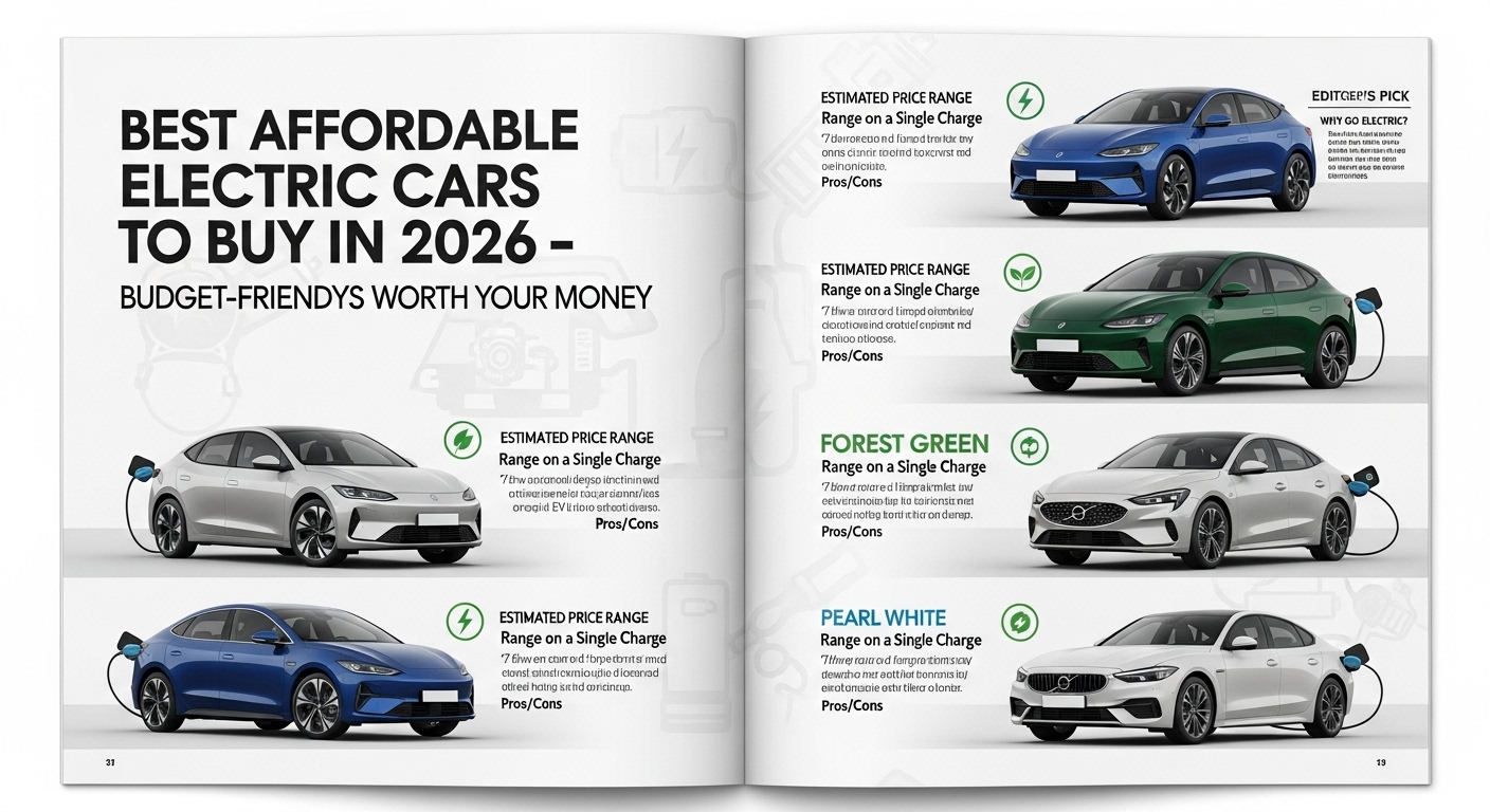 Best affordable electric cars to buy in 2026 with long range and low price