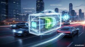 Solid-state battery technology improving electric vehicle range and safety
