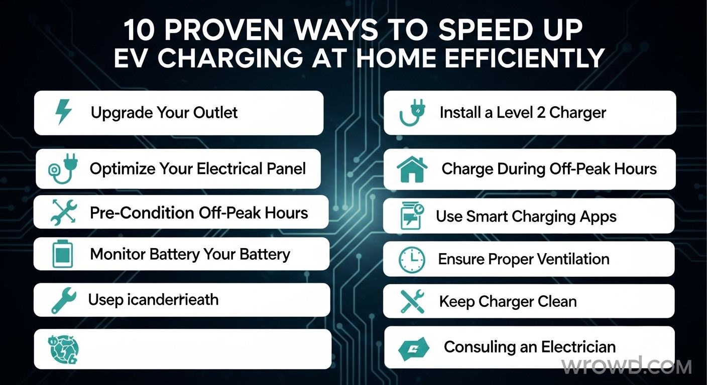 48 amp smart EV charger home installation faster charging